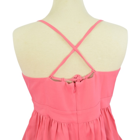 J. Crew Drapey Spaghetti-Strap Dress in Bright - Picture 5 of 8